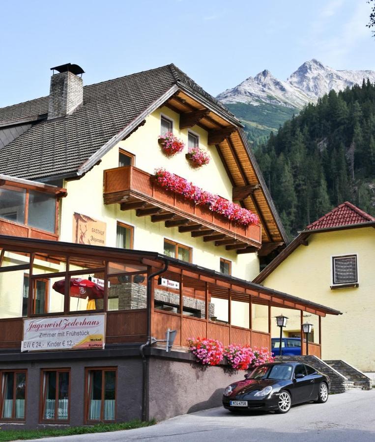 Gasthof Jaegerwirt Zederhaus Bagian luar foto
